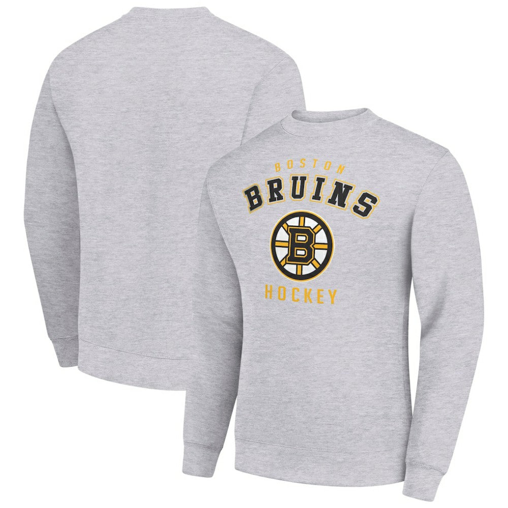 Boston Bruins Men's Starter Team Logo Fleece Pullover Sweatshirt - NHL Sweatshirts
