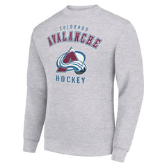 Colorado Avalanche Men's Starter Team Logo Fleece Pullover Sweatshirt - NHL Sweatshirts