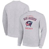 Columbus Blue Jackets Men's Starter Team Logo Fleece Pullover Sweatshirt - NHL Sweatshirts