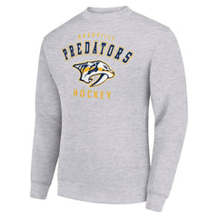 Nashville Predators Men's Starter Team Logo Fleece Pullover Sweatshirt - NHL Sweatshirts