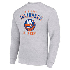 New York Islanders Men's Starter Team Logo Fleece Pullover Sweatshirt - NHL Sweatshirts