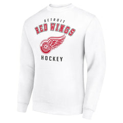 Detroit Red Wings Men's Starter Team Logo Fleece Pullover Sweatshirt - NHL Sweatshirts
