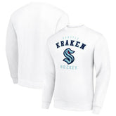 Seattle Kraken Men's Starter Team Logo Fleece Pullover Sweatshirt - NHL Sweatshirts