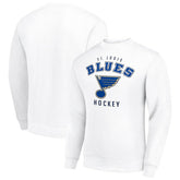 St. Louis Blues Men's Starter Team Logo Fleece Pullover Sweatshirt - NHL Sweatshirts