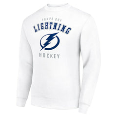 Tampa Bay Lightning Men's Starter Team Logo Fleece Pullover Sweatshirt - NHL Sweatshirts