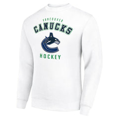 Vancouver Canucks Men's Starter Team Logo Fleece Pullover Sweatshirt - NHL Sweatshirts