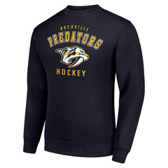 Nashville Predators Men's Starter Team Logo Fleece Pullover Sweatshirt - NHL Sweatshirts