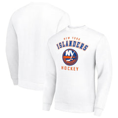 New York Islanders Men's Starter Team Logo Fleece Pullover Sweatshirt - NHL Sweatshirts