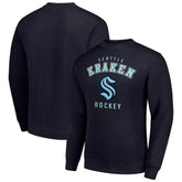 Seattle Kraken Men's Starter Team Logo Fleece Pullover Sweatshirt - NHL Sweatshirts