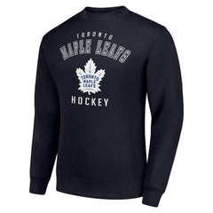 Toronto Maple Leafs Men's Starter Team Logo Fleece Pullover Sweatshirt - NHL Sweatshirts