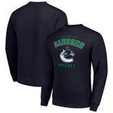 Vancouver Canucks Men's Starter Team Logo Fleece Pullover Sweatshirt - NHL Sweatshirts