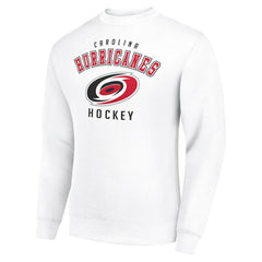 Carolina Hurricanes Men's Starter Team Logo Fleece Pullover Sweatshirt - NHL Sweatshirts