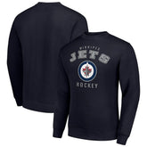 Winnipeg Jets Men's Starter Team Logo Fleece Pullover Sweatshirt - NHL Sweatshirts