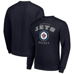 Winnipeg Jets Men's Starter Team Logo Fleece Pullover Sweatshirt - NHL Sweatshirts