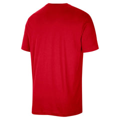 Red New Orleans Pelicans 2025/26 On-Court Flare Performance Practice T-Shirt | NBA