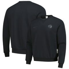 Black Minnesota Timberwolves Authentic Standard Issue Travel Dri-FIT Sweatshirt | NBA