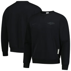 Black New Orleans Pelicans Authentic Standard Issue Travel Dri-FIT Sweatshirt | NBA