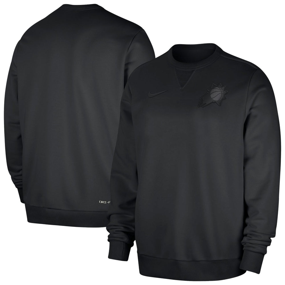 Black Phoenix Suns Authentic Standard Issue Travel Dri-FIT Sweatshirt | NBA