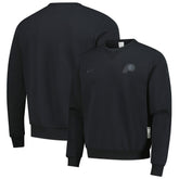 Black Indiana Pacers Authentic Standard Issue Travel Dri-FIT Sweatshirt | NBA