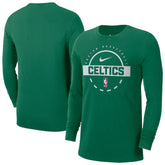 Kelly Green Boston Celtics Authentic Long Sleeve Practice T-Shirt | NBA