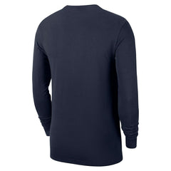 Navy Indiana Pacers Authentic Long Sleeve Practice T-Shirt | NBA