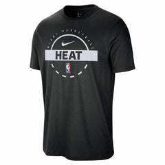 Black Miami Heat Authentic Practice T-Shirt | NBA