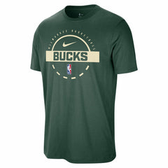 Hunter Green Milwaukee Bucks Authentic Practice T-Shirt | NBA