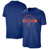 Blue New York Knicks Authentic Practice T-Shirt | NBA