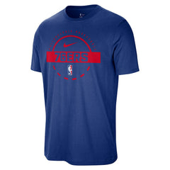 Royal Philadelphia 76ers Authentic Practice T-Shirt | NBA