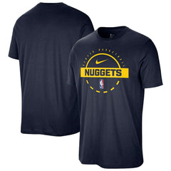 Navy Denver Nuggets Authentic Practice T-Shirt sale | NBA
