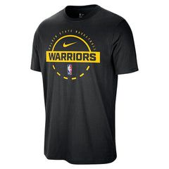 Black Golden State Warriors Authentic Practice T-Shirt | NBA