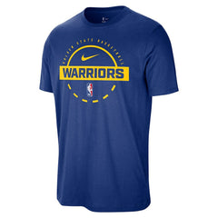 Royal Golden State Warriors Authentic Practice T-Shirt sale | NBA