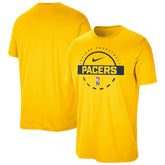 Gold Indiana Pacers Authentic Practice T-Shirt | NBA