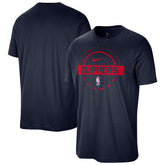 Navy LA Clippers Authentic Practice T-Shirt | NBA