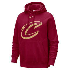 Wine Cleveland Cavaliers Essential Logo Club Pullover Hoodie sale | NBA