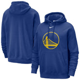 Royal Golden State Warriors Essential Logo Club Pullover Hoodie sale | NBA