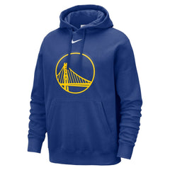 Royal Golden State Warriors Essential Logo Club Pullover Hoodie sale | NBA