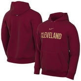 Wine Cleveland Cavaliers Sportswear Essential Wordmark Club Hoodie sale | NBA