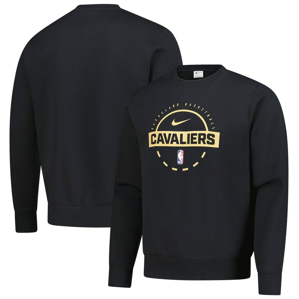 Black Cleveland Cavaliers 2025/26 Authentic Practice Club Sweatshirt sale | NBA