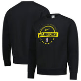 Black Golden State Warriors 2025/26 Authentic Practice Club Sweatshirt sale | NBA