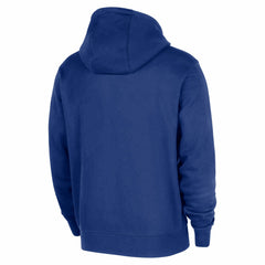 Blue New York Knicks 2025/26 Authentic Practice Club Pullover Hoodie | NBA