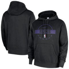 Black Phoenix Suns 2025/26 Authentic Practice Club Pullover Hoodie | NBA