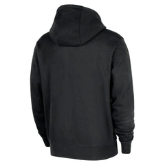 Black Atlanta Hawks 2025/26 Authentic Practice Club Pullover Hoodie | NBA