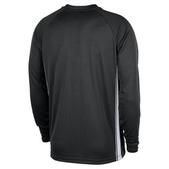 Black Brooklyn Nets 2025/26 Authentic Pre-Game Legend Dri-FIT Long Sleeve Shooting Shirt | NBA