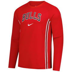 Red Chicago Bulls 2025/26 Authentic Pre-Game Legend Dri-FIT Long Sleeve Shooting Shirt sale | NBA