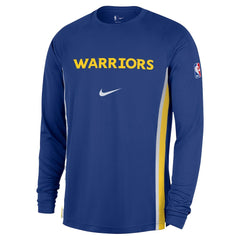 Royal Golden State Warriors 2025/26 Authentic Pre-Game Legend Dri-FIT Long Sleeve Shooting Shirt sale | NBA