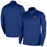 Blue New York Knicks 2025/26 Authentic Coaches Quarter-Zip Dri-Fit Top | NBA