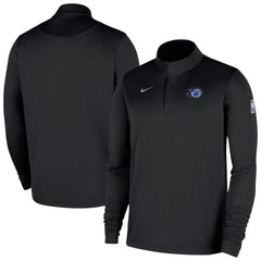 Black Orlando Magic 2025/26 Authentic Coaches Quarter-Zip Dri-Fit Top | NBA
