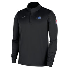 Black Orlando Magic 2025/26 Authentic Coaches Quarter-Zip Dri-Fit Top | NBA