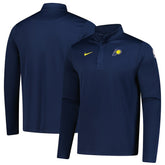Navy Indiana Pacers 2025/26 Authentic Coaches Quarter-Zip Dri-Fit Top | NBA